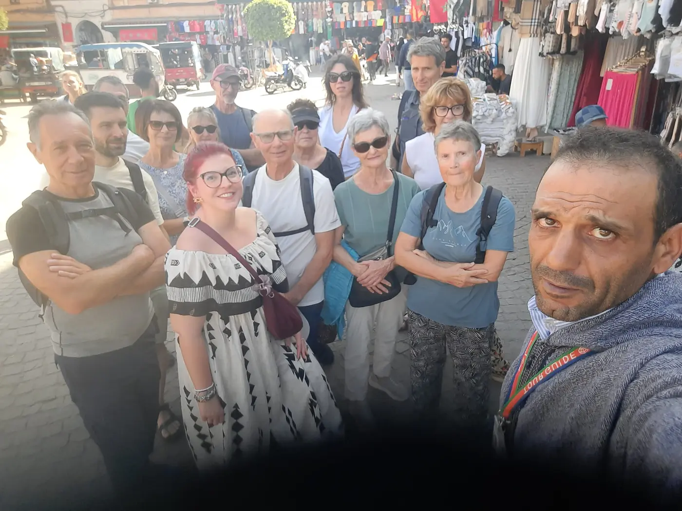 Travellers enjoying a personal Morocco experience
